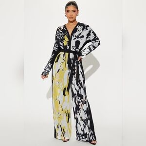 Fashion Nova Colorful Jumpsuit
